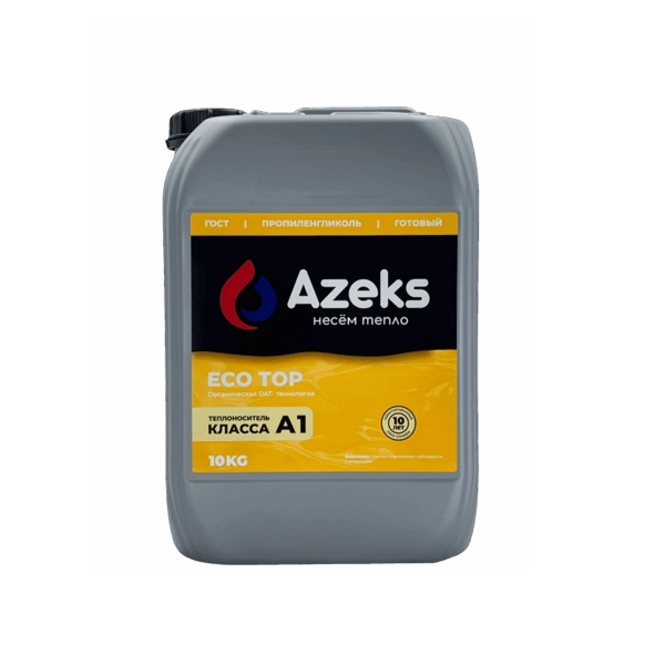 Фото 1: Теплоноситель AZEKS ECO-30 TOP -30 °C, 10 кг, пропиленгликоль