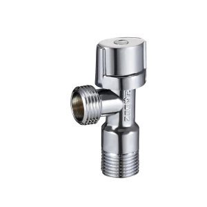 Фото: FZ01 Кран угл. хром 1/2"*1/2" (латун) (80) ZEGOR