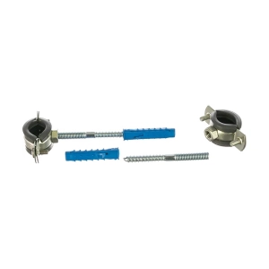 Фото: Хомут 1/2" (020-023 мм) с рез.прок. М8+шп+дюб (160) GK10