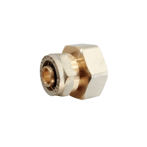 Фото: Муфта обжимная Aquastride ECO CA1EDN прямая 16x3/4" внутренняя резьба