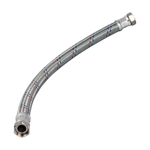 Фото: Подводка для воды VIEIR BZBW80 3/4" нерж. оплётка + EPDM F/M