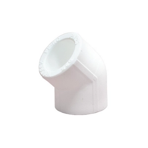 Фото: Уголок PP-R Valfex 45° x50 белый
