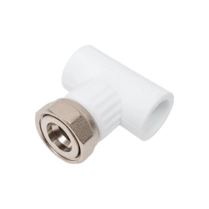 Фото: Тройник PP-R Valfex переходной 32x1/2"x32 белый