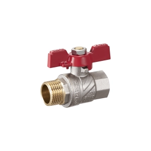 Фото: Кран шаровый Ф 20 ZEGOR FN12 3/4" d=20 г/ш бабочка