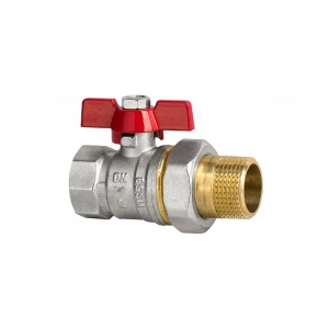 Фото: Кран шаровый с американкой/полусгоном ZEGOR FAO11 1/2"